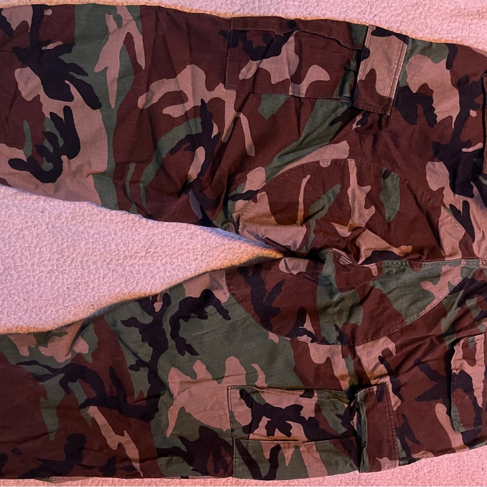 Camo propoer cargo pants